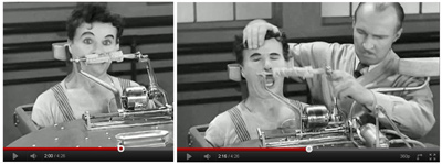 Eating Machine - Charlie Chaplin in Modern Times